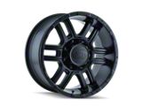 ION Wheels 179 Matte Black 6-Lug Wheel; 16x8; 10mm Offset (24-25 Ranger)