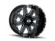 ION Wheels TYPE 141 Gloss Black Milled 6-Lug Wheel; 20x10; -19mm Offset (14-18 Sierra 1500)