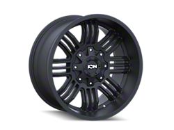 ION Wheels 144 Matte Black 8-Lug Wheel; 20x9; 0mm Offset (20-25 Sierra 2500 HD)