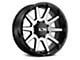 ION Wheels TYPE 143 Gloss Black Machine 6-Lug Wheel; 18x9; 0mm Offset (19-24 Silverado 1500)