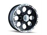 ION Wheels TYPE 174 Black Machined 6-Lug Wheel; 17x9; 0mm Offset (21-24 Tahoe)