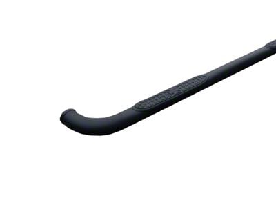 Iron Cross Automotive 3-Inch Round Tube Cab Length Side Step Bars; Matte Black (10-24 RAM 3500 Regular Cab)