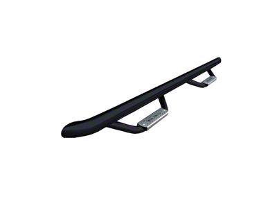 Iron Cross Automotive Plus Step Nerf Bars; Matte Black (99-18 Sierra 1500 Extended/Double Cab)