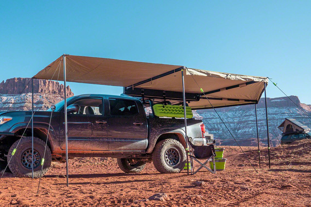 Ironman 4x4 RAM 1500 DeltaWing XTR-143 270 Degree Freestanding Awning ...