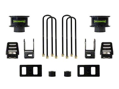 Ironman 4x4 3-Inch Lift and Level Suspension Lift Kit; Stage 1 (19-25 4WD RAM 3500 w/o Air Ride)