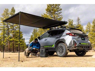 Ironman 4x4 DeltaWing 90-Degree Awning; 4.60-Foot (Universal; Some Adaptation May Be Required)