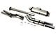JBA Dual Exhaust System with Chrome Tips; Same Side Exit (15-20 3.5L EcoBoost F-150, Excluding Raptor & 19-20 Limited)