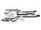 JBA Dual Exhaust System with Chrome Tips; Rear Exit (04-18 4.3L Silverado 1500)