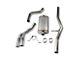 JBA Single Exhaust System with Chrome Tips; Side Exit (04-18 4.3L Silverado 1500)