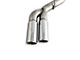 JBA Single Exhaust System with Chrome Tips; Side Exit (04-18 4.3L Silverado 1500)