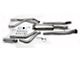 JBA Dual Exhaust System with Chrome Tips; Rear Exit (04-13 4.8L Sierra 1500)