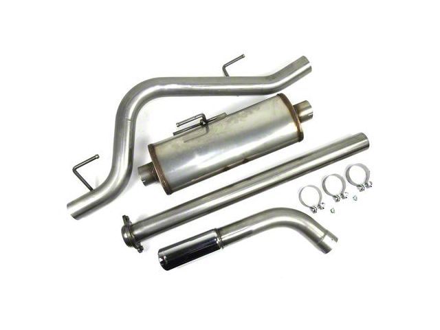 JBA Single Exhaust System with Chrome Tip; Side Exit (15-20 5.0L F-150)
