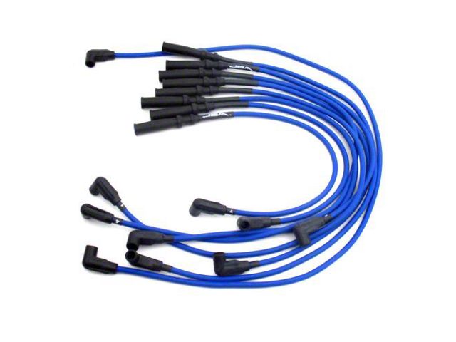 JBA 8mm Ignition Wires; Blue (02-03 5.9L RAM 1500)