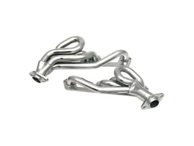 JBA 1-1/2-Inch Shorty Headers; Silver Ceramic (96-02 5.2L, 5.9L V8 RAM 2500)