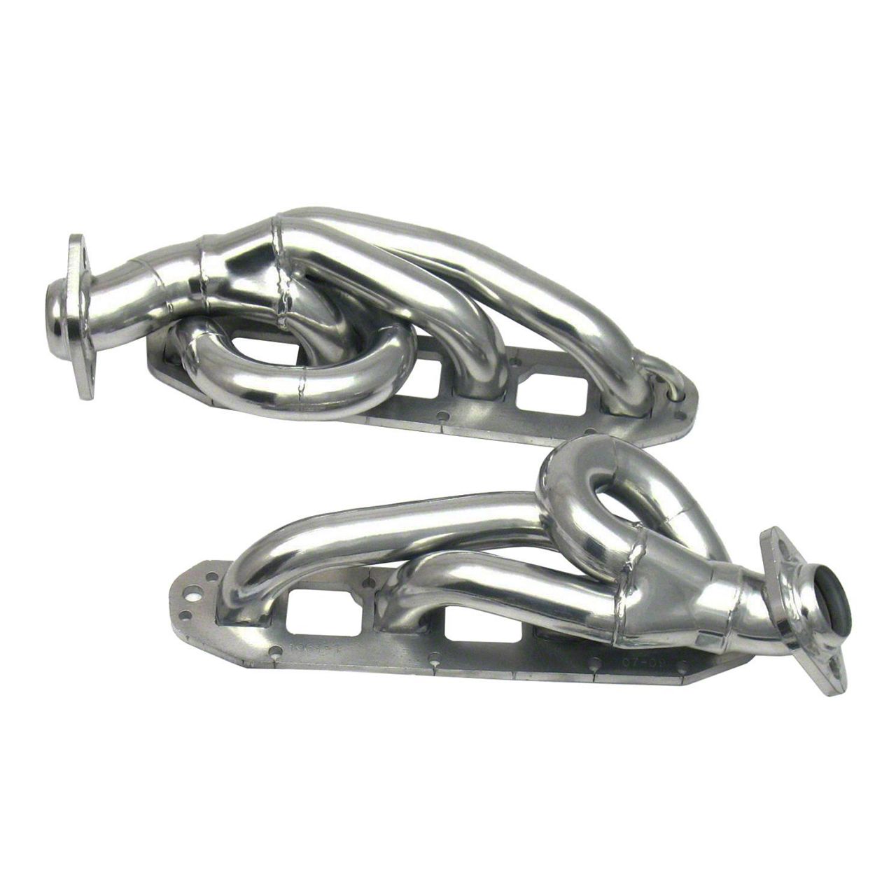 JBA RAM 2500 1-5/8-Inch Shorty Headers; Silver Ceramic 1961S-1JS (03-08 ...