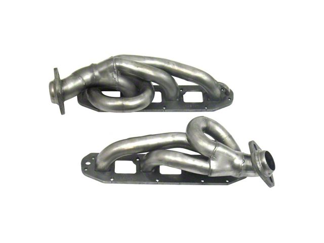 JBA 1-5/8-Inch Shorty Headers; Natural (03-08 5.7L RAM 3500)