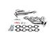 JBA 1-5/8-Inch Shorty Headers; Silver Ceramic (14-18 V8 Sierra 1500)