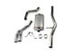 JBA Single Exhaust System with Chrome Tips; Side Exit (04-18 5.3L Sierra 1500)
