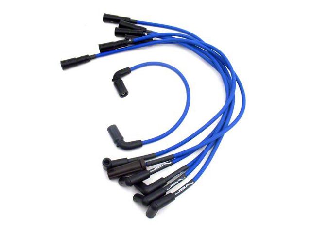 JBA 8mm Ignition Wires; Blue (99-03 4.3L Sierra 1500)