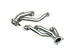 JBA 1-1/2-Inch Shorty Headers; Silver Ceramic (03-13 4.3L Silverado 1500)