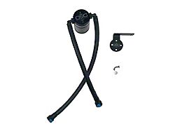 J&L 3.0 Oil Separator; Black Anodized; Driver Side (21-25 V8 Tahoe)