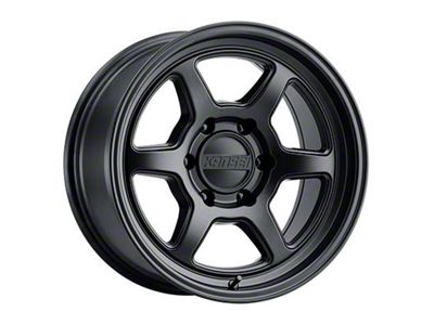 Kansei Off Road ROKU Matte Black 6-Lug Wheel; 17x8.5; 0mm Offset (07-13 Silverado 1500)