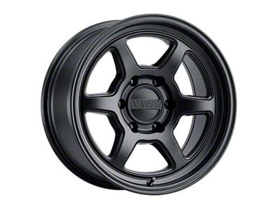 Kansei Off Road ROKU Matte Black 6-Lug Wheel; 17x8.5; -10mm Offset (2024 Ranger)