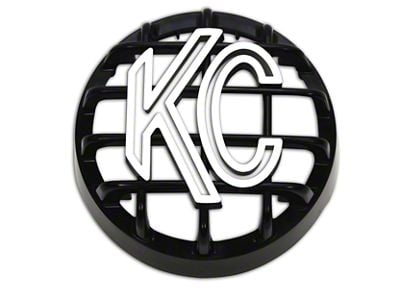 KC HiLiTES 4-Inch Round Stone Guard with Blackout Insert for LZR Series LED Lights