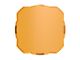 KC HiLiTES FLEX ERA 4 Light Shield / Hard Cover; Amber