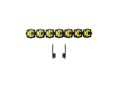 KC HiLiTES Gravity Pro6 LED Light Bar with Front Bumper Mount (11-16 F-350 Super Duty)