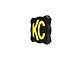 KC HiLiTES FLEX ERA 1 Light Cover; Black/Yellow