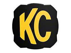 KC HiLiTES FLEX ERA 4 Light Shield / Hard Cover; Black