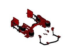 Kelderman 4-Link Rear Air Suspension (13-18 RAM 3500 Cab and Chassis)