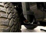 Kelderman Front Fender Flare Caps; Textured Black (20-25 Silverado 2500 HD)