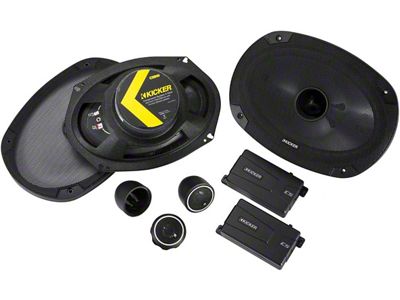 Kicker CS-Series 6x9-Inch Component Speakers (Universal; Some Adaptation May Be Required)
