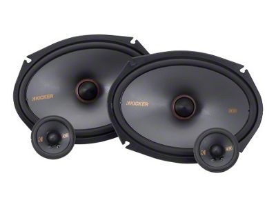 Kicker KS-Series 6x9-Inch Component Speakers (Universal; Some Adaptation May Be Required)