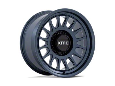 KMC Impact Forged Monoblock Metallic Blue 8-Lug Wheel; 18x9; 0mm Offset (01-06 Sierra 2500 HD)