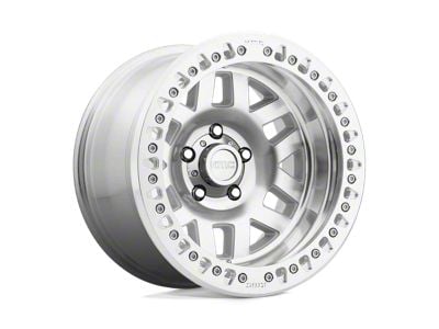 KMC Machete Crawl Beadlock Machined 8-Lug Wheel; 17x9; -38mm Offset (01-06 Sierra 2500 HD)