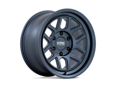 KMC Mesa Metallic Blue 8-Lug Wheel; 18x9; 18mm Offset (01-06 Sierra 2500 HD)