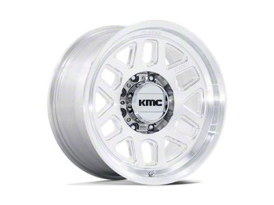 KMC Mesa Raw Machined 8-Lug Wheel; 18x9; 0mm Offset (01-06 Sierra 2500 HD)