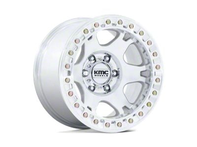 KMC VI Beadlock Machined 8-Lug Wheel; 17x9; -38mm Offset (01-06 Sierra 2500 HD)