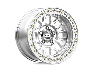 KMC Grenade Crawl Beadlock Machined 8-Lug Wheel; 18x9; 10mm Offset (01-06 Sierra 3500 HD SRW)