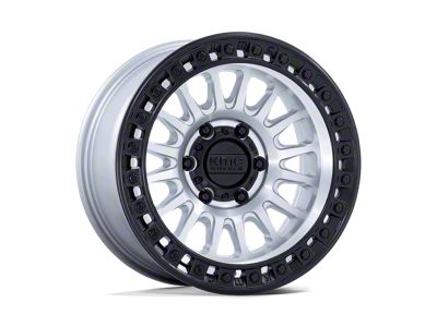 KMC IMS Machined with Black Lip 8-Lug Wheel; 20x9; 18mm Offset (01-06 Sierra 3500 HD SRW)