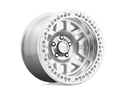 KMC Machete Crawl Beadlock Machined 8-Lug Wheel; 17x9; -38mm Offset (01-06 Sierra 3500 HD SRW)