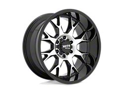 KMC Grenade Crawl Beadlock Satin Black 8-Lug Wheel; 18x9; -24mm Offset (01-06 Silverado 3500 HD SRW)