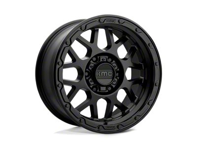 KMC Grenade Off-Road Matte Black 5-Lug Wheel; 18x8.5; 0mm Offset (02-08 RAM 1500, Excluding Mega Cab)