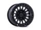 KMC IMS Matte Black with Gloss Black Lip 8-Lug Wheel; 18x9; 0mm Offset (06-08 RAM 1500 Mega Cab)