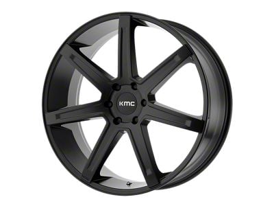 KMC Revert Satin Black 5-Lug Wheel; 20x9; 15mm Offset (02-08 RAM 1500, Excluding Mega Cab)