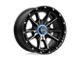 KMC Sync Satin Black with Gray Tint 5-Lug Wheel; 17x9; 0mm Offset (02-08 RAM 1500, Excluding Mega Cab)