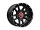 KMC Sync Satin Black 5-Lug Wheel; 17x9; 0mm Offset (02-08 RAM 1500, Excluding Mega Cab)